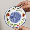 Schiaccia-aglio Manuale Efficiente Piastra Grattugia Verdure Antiscivolo Grattugia Zenzero in Ceramica Cucina