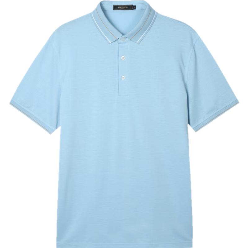 Youngor Men s Business Casual Short Sleeve T-Shirt 3XL