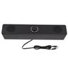 Computer Speaker 3.5mm Input USB Powered Wired Computer Soundbar with Volume Control for Desktop PC Laptop Tablet