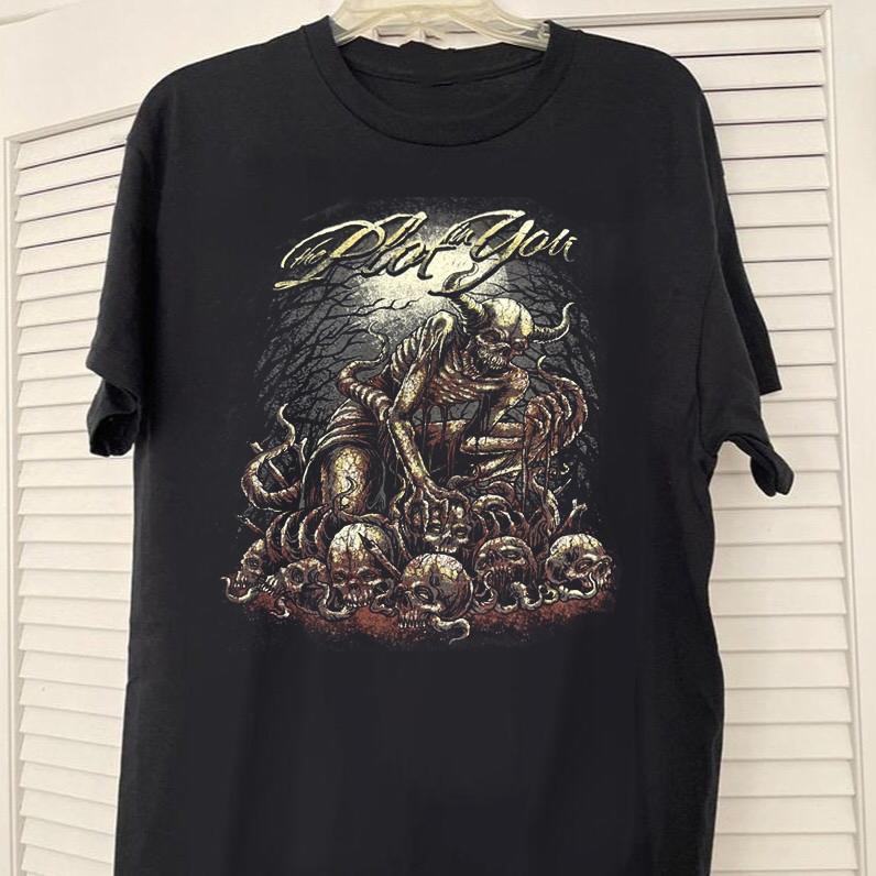 

The Plot In You Black Color Cotton Full Size Shirt S разноцветный