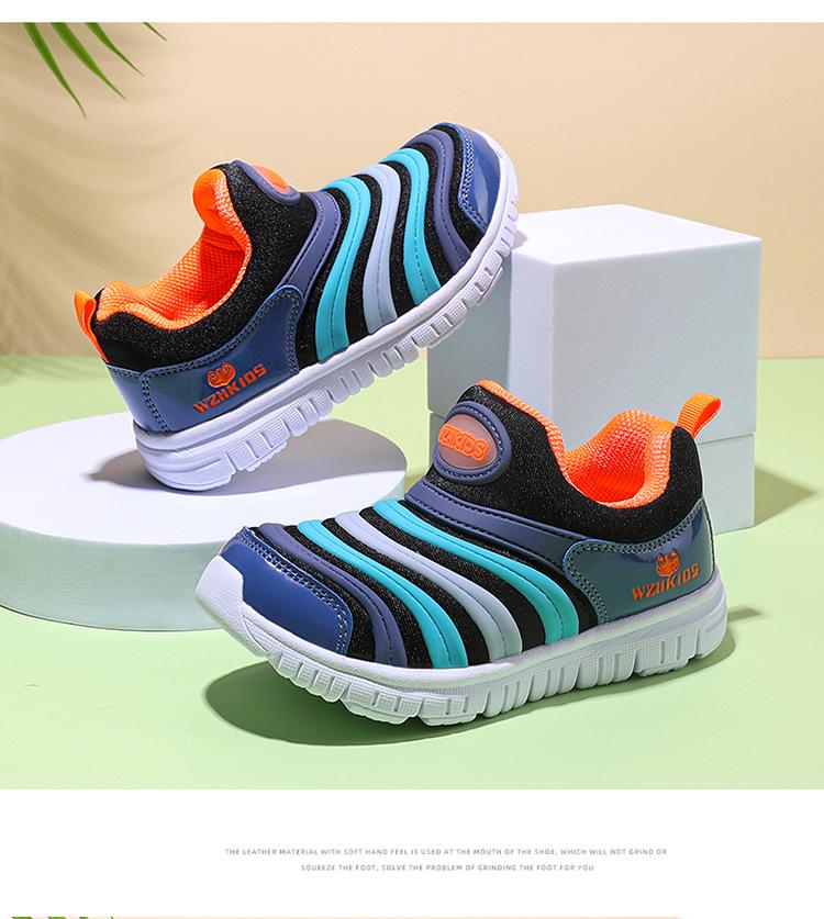 Leichte Atmungsaktive Slipper für Kleinkinder & Kleine Kinder: Unisex Low-Top Sportschuhe für Frühling & Herbst