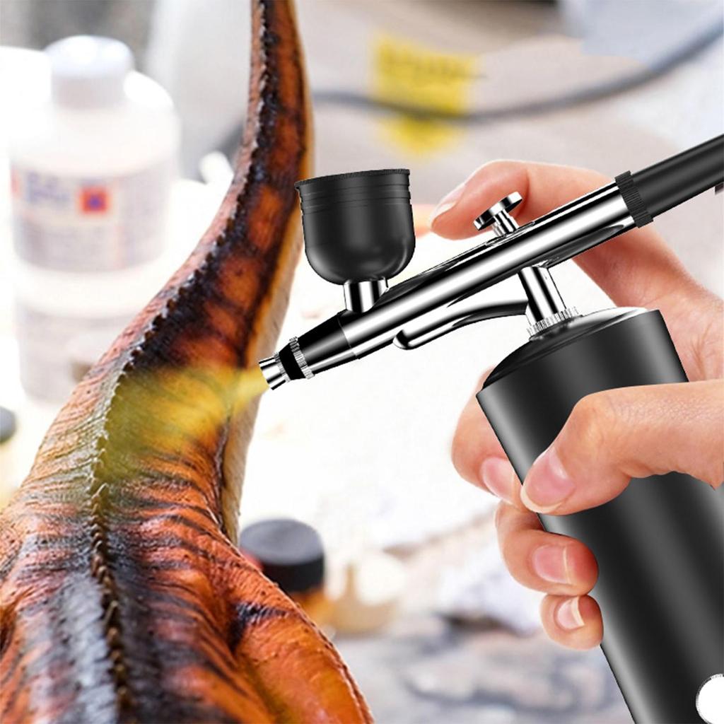 Nail art spray painting gradient machine rechargeable electric air pump portable mini spray gun