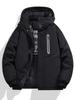 Men's Thickened Graphene Cotton Hooded Winter Jacket - Warm, Trendy, Loose Fit