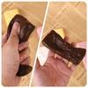 Release Hand Simulation Chocolate Squeeze Toy Sensory Slow Rebound Squeeze Toy  for Adult