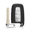 KEYYOU 3/4 Buttons Remote Key Shell For Kia Forte Soul Rio Borrego Sorento Optima Hyundai I30 IX35 Sonata Genesis Equus Veloster