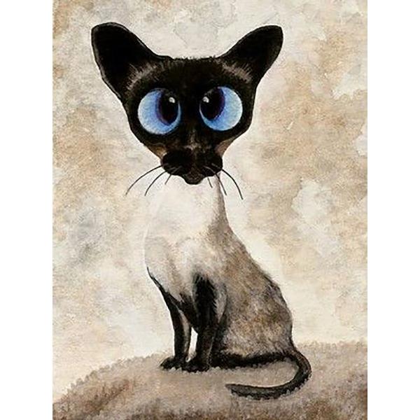 Diy Diamond Painting Cartoon Paint Cat Animal Flower Butterfly Kitten 5D Diamond Embroidery Mosaic Cross Stitch Art Home Decor