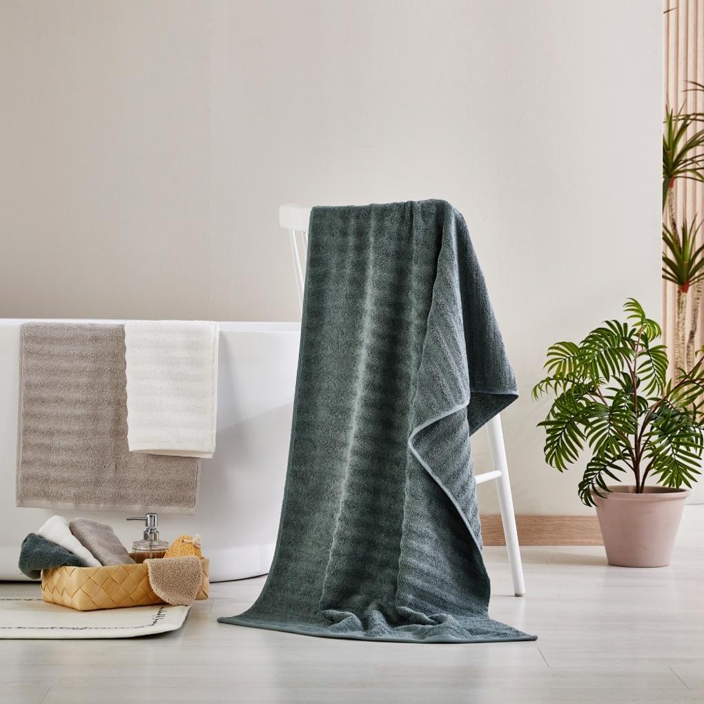 

Raffinira Jacquard Bath Towel 70X145 GREEN 650g_BG0124061