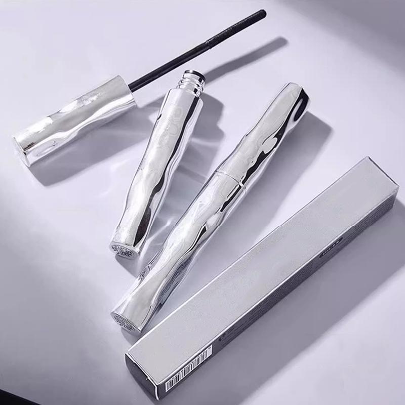 Wasserdichte 3D Verlängernde Mascara Schwarzes Stahlrohr Wimpern Primer Augenwimpern Bürste Langanhaltende Seiden Mascara Kosmetik Geschenk