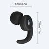 1Pair Silicone Sleeping Ear Plugs Sound Insulation Ear Protection Earplugs Anti-Noise Plugs for Travel Silicone Noise Reduction