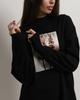 Women's Sweater Of White 10005 42 Black