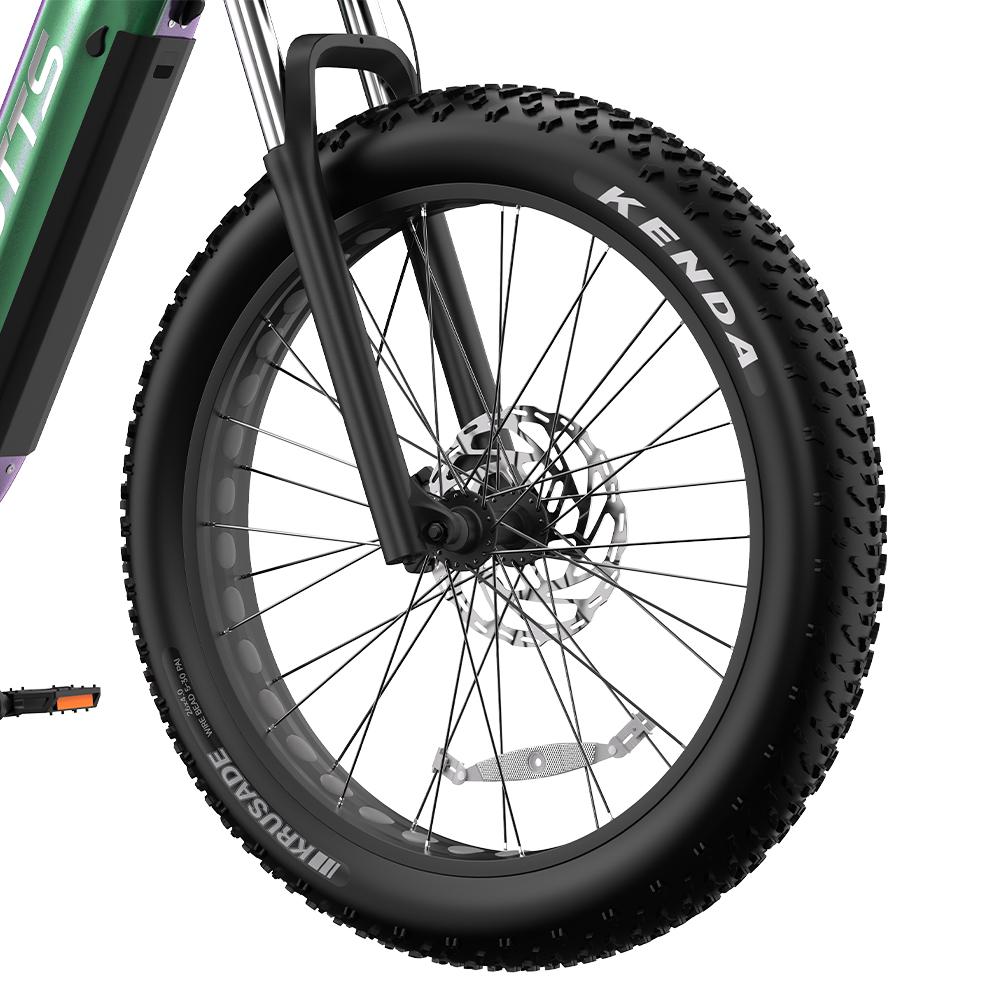 DUOTTS E26 Fat Tire Electric Bike - 750W Motor, 48V 20Ah Battery, 26"×4.0 Tires, 120KM Range,