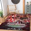 Atletico Madrid Personalized Name Carpet Suitable for Hallway Balcony Game Room Kitchen Antislip Carpet Anime Office Decor Spiritual Gift