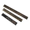 Multifunctional Gold Plated Ruler, 3 Pieces 6.3 or 7.87 or 10.23 Inch, Electronic Protractor, IC Wire Pitch, Resistance, PCB Measuring Gauge
