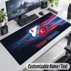 Custom Name Text Mouse Pad FC Utrecht Personalized Desk Pad For Work And Gaming
