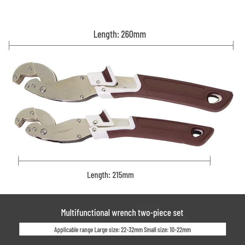 Gold Tiger Household Tool Set: Daily Maintenance Kit with Pliers, Hammer, and Wrench for Family Repairs