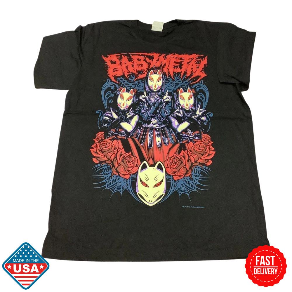 BABYMETAL band t-shirt remake tee S-5XL Unisex Inspired kawaii metal band Tshirt Unisex T-Shirt S
