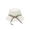 Daks Ivory Strap Decorative Bucket Hat Dbhe5e184iv