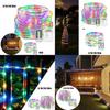 Remote-controlled 5-30m Led Rope Lights Usb/battery Box Timing Waterproof Dimmable Decor Lamp Xmas