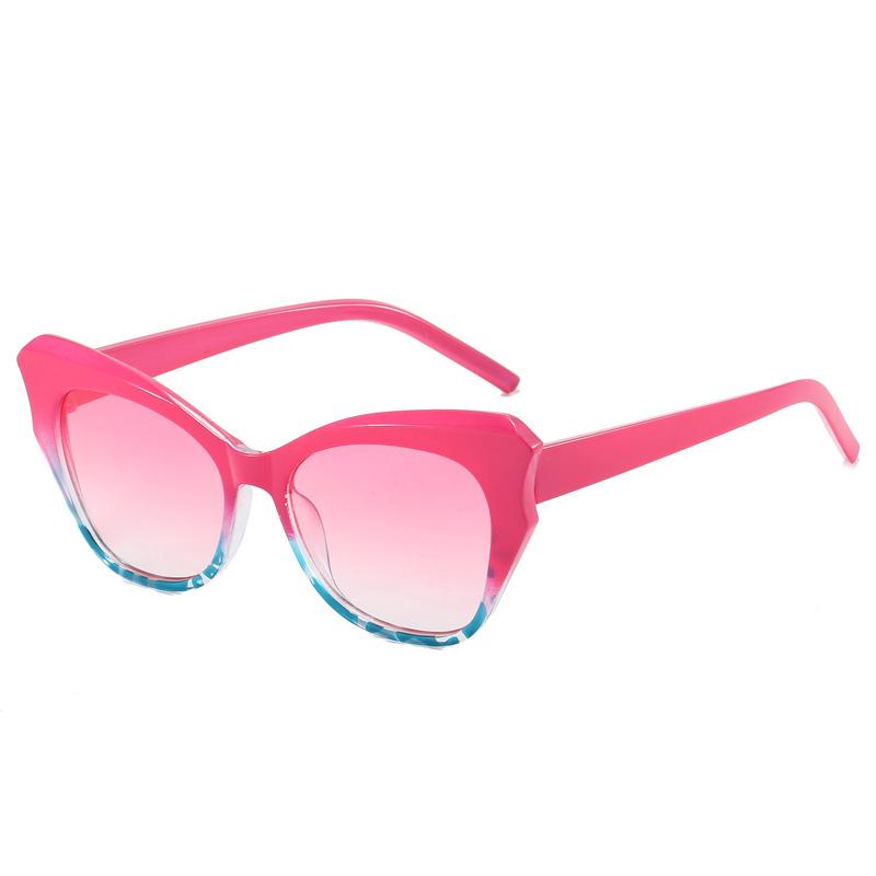 

Солнцезащитные очки «кошачий глаз» Неполяризованные модные аксессуары розовый