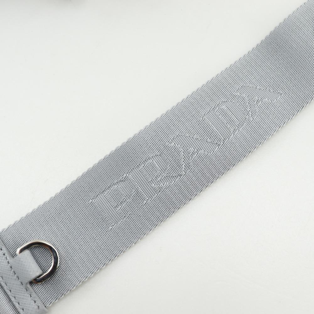 Prada Re-Edition 2005 Shoulder Bag 1BH204 2WAYShoulder FIORDALISO Gray Nylon Women Used