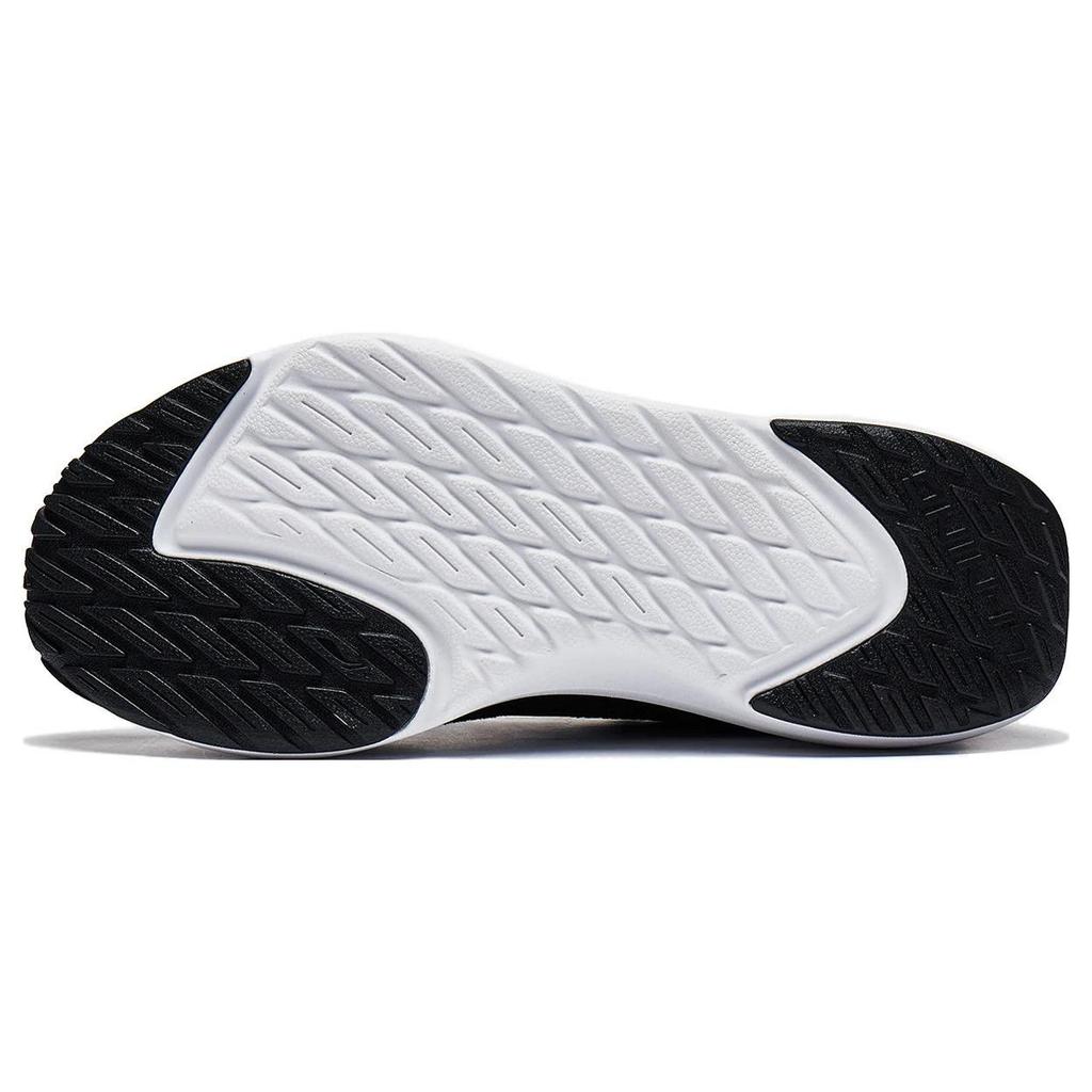 Li Ning SOFT ELEMENT Trendy Cushioning Breathable Low top Casual Shoes Men's Black AGLT179-1