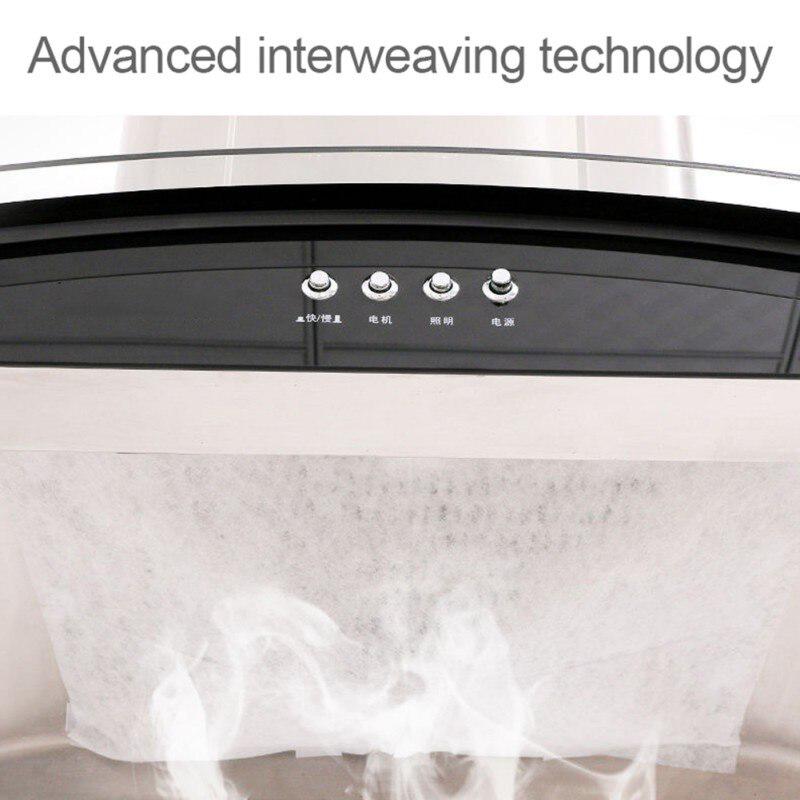 Oil-absorbing Paper Non-woven Kitchen Fume Filter Non-flammable Heat Resistance Block Fumes