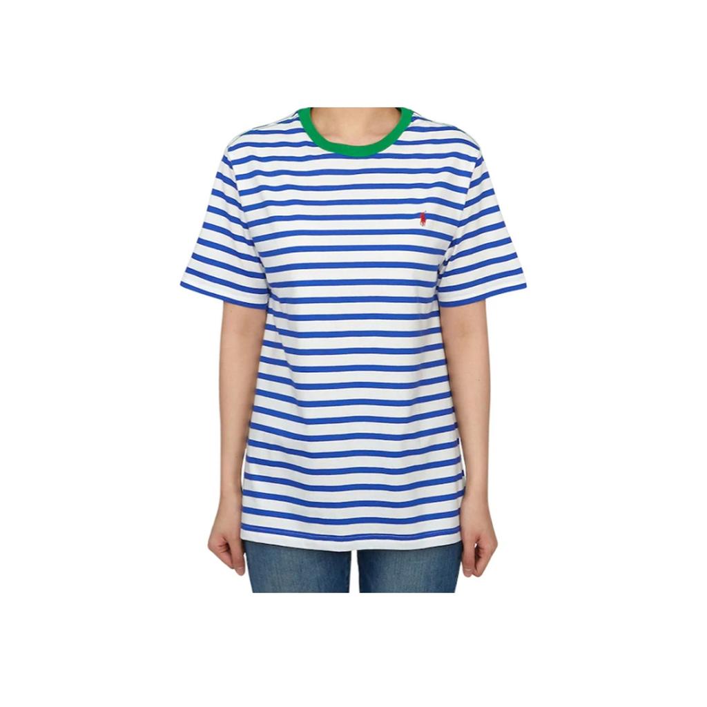 Polo Ralph Lauren Striped Crew Neck Short Sleeve T-Shirt Kids Tops Blue CWPOTSHY8020997100