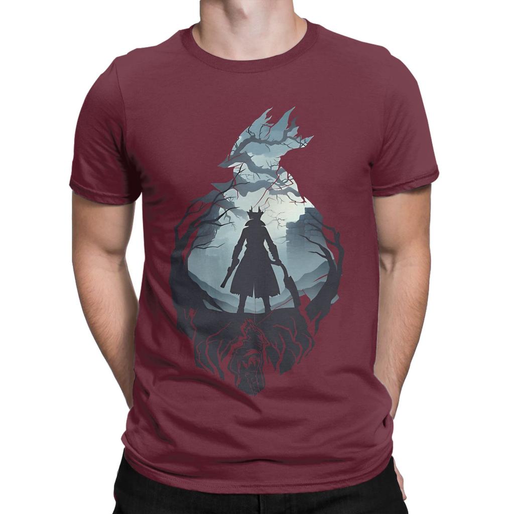 Bloodborne 2 Funny Graphic 100 Cotton Tshirt Bloodborne Tees Tops For Unisex