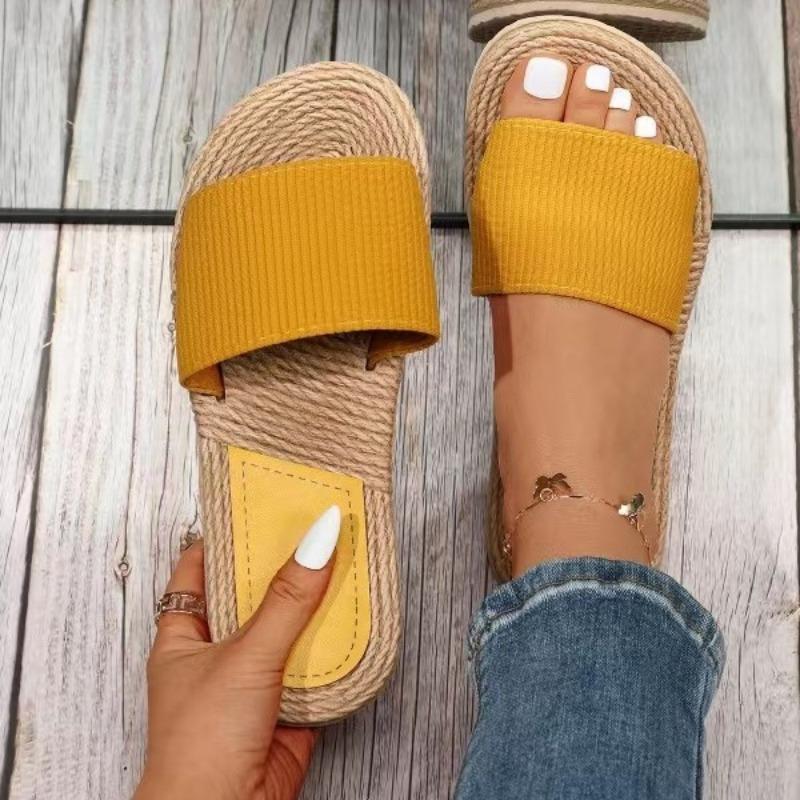 Fashion Women's fashion trend non-slip wear comfortable soft soled flat sandals