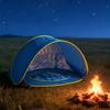 Children's Sun Protection Beach Tent - Blue/Pink, Foldable Outdoor Toy Playhouse