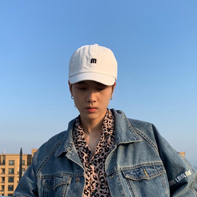 Short Brim Baseball Hat Men'S And Women'S Visor Couple Soft Top Hat Small Edge Baseball Cap Equestrian Cap Cap