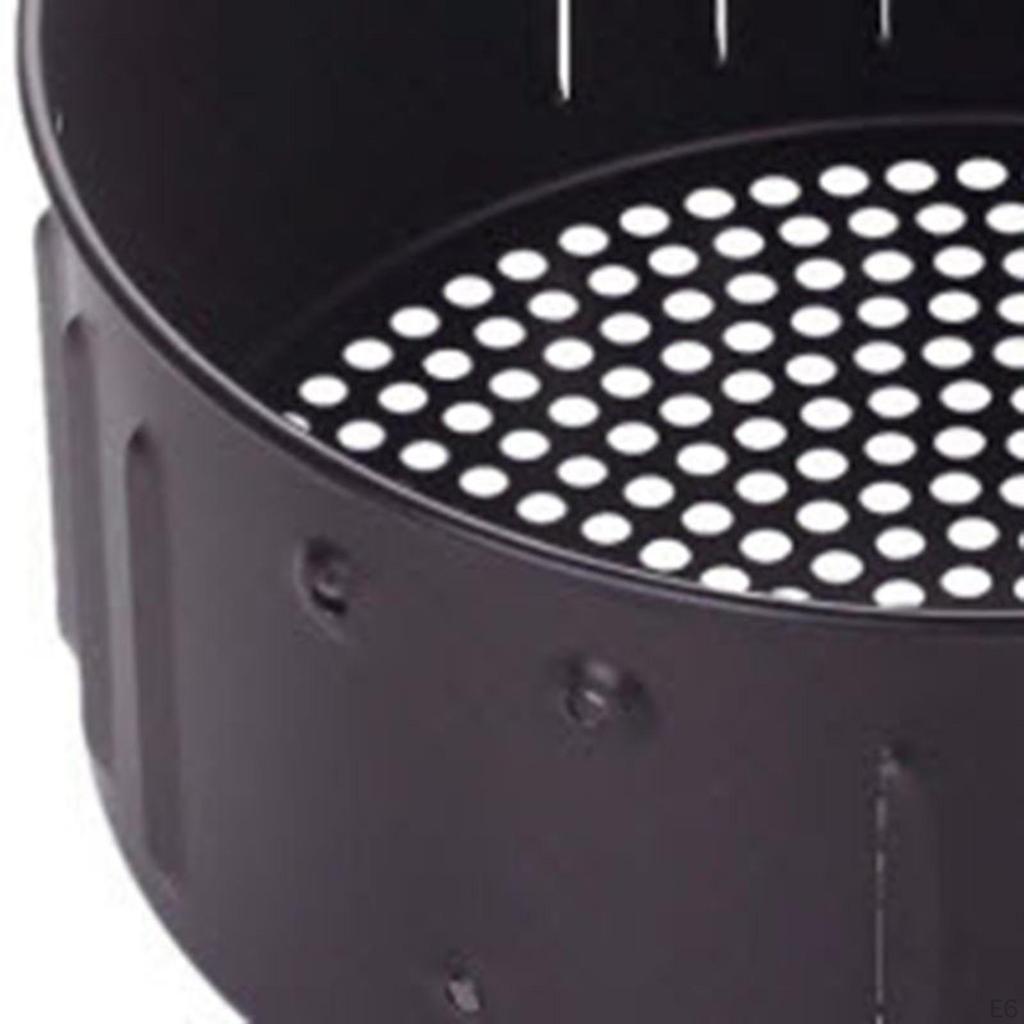 Replacement Basket Bottom Mesh Draining Stick Coating Universal Wear Resistant for All Oven Reusable