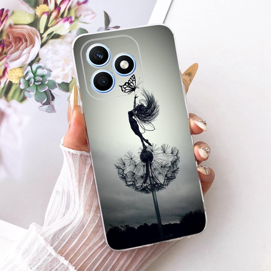 For Honor X8d 4G Case Cool Fashion Painted Cover 6.77'' Soft Silicone Phone Case For Honor X8d X 8d HonorX8d 4G Back Cover Coque