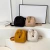 Ladies Casual Messenger Bag, Street Style Minimalist Fabric Shoulder Bag, Chic Commuter Work Wallet