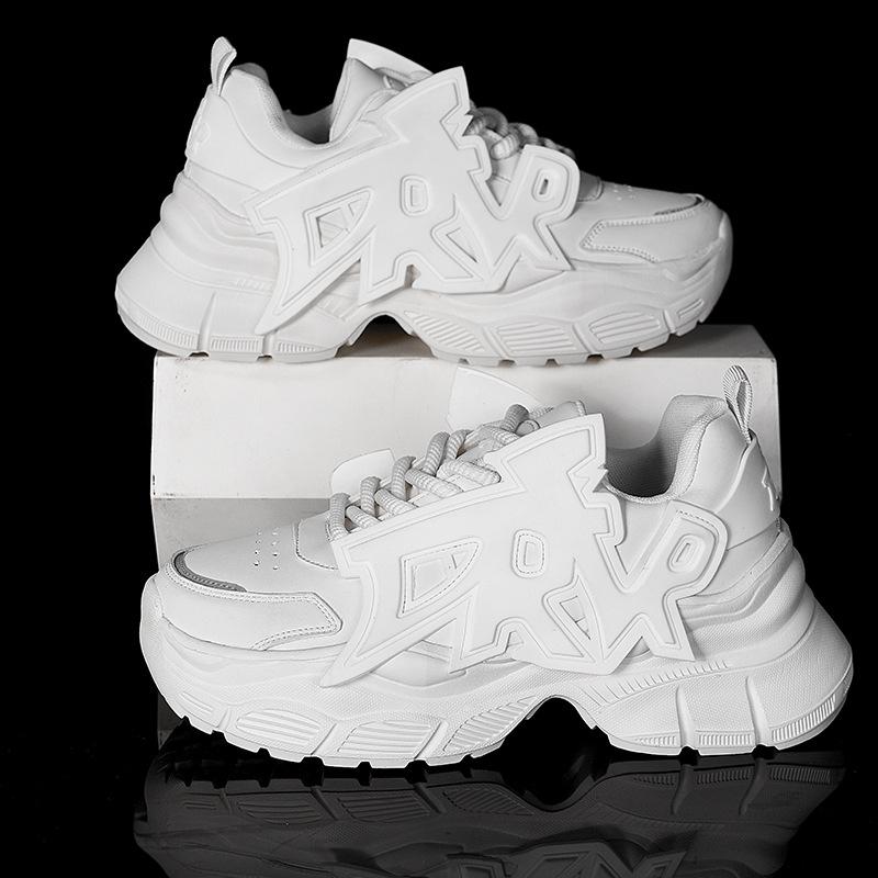 

Autumn new European station popular letter trend dad shoes ins men s shoes versatile casual sports shoes 45