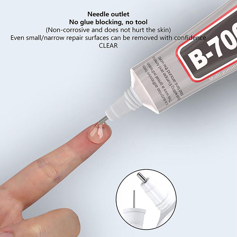B7000 Transparent Contact Phone Repair Adhesive Universal Glass Plastic Diy Glue B-7000 With Precision Applicator