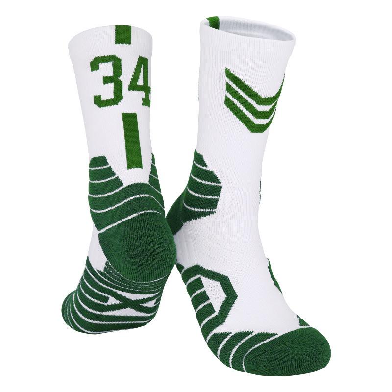 Professionelle Super Star Sport Basketballsocken Frotteesohle Socken Strumpf Elite Dicke Sport Lauf- Radsocken