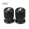 4PCS Aluminum Alloy Car Tire Valve Caps Airdust Waterproof Tyre Rim Stem Cover for Models DR Zero DR3 5.0 4 6 F35 DR 1 2 3 S2