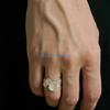HX6F Fashion Forward Spoon Inspired Ring Ergonomic Designs Jewelry Comfortable Wear Accessory For Casual Or Formal Event
