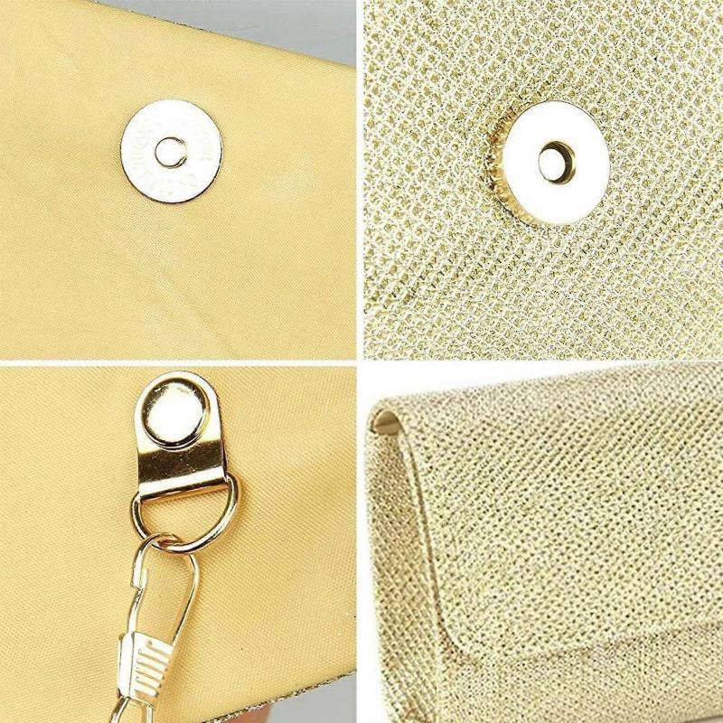 Evening Bag Clutch Purses for Women Ladies Sparkling Party Handbag Wedding Bag