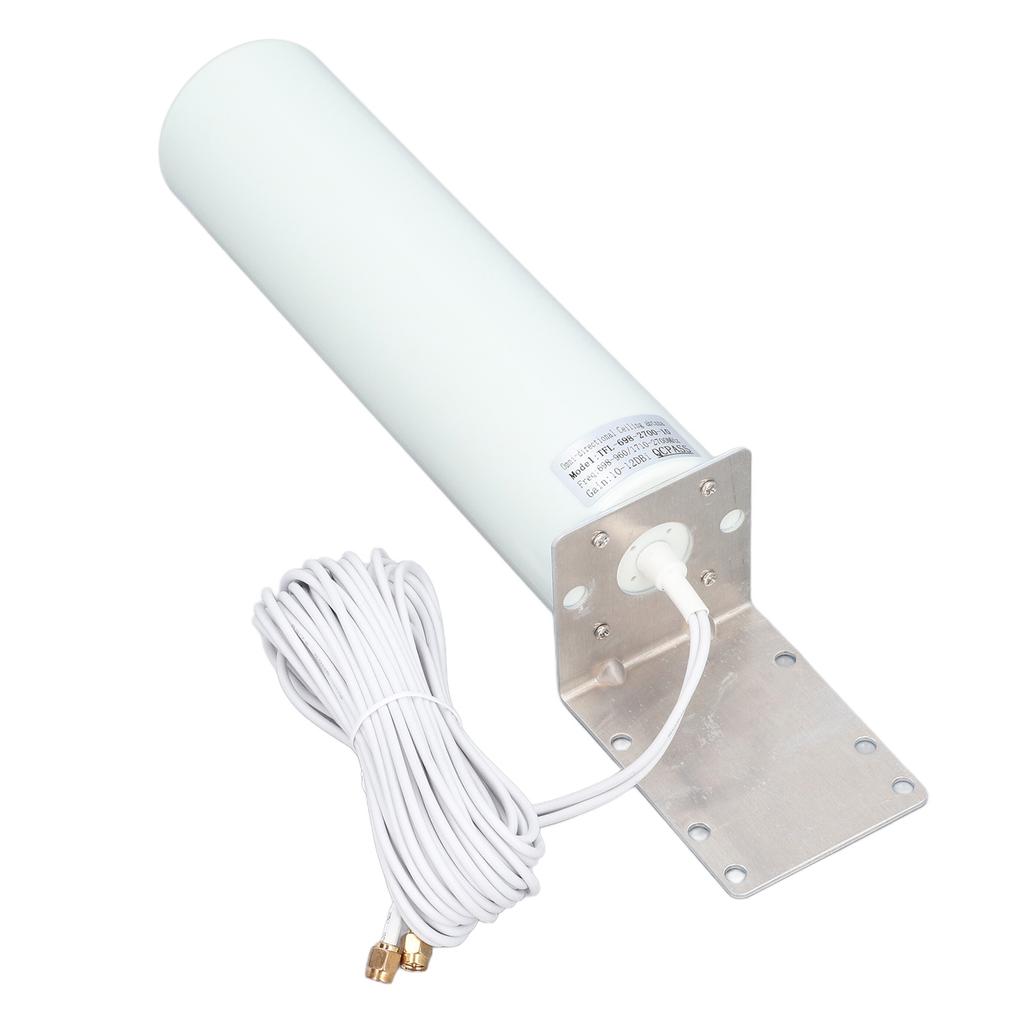 Anténa s vysokým ziskem 12dBi s 5metrovým kabelem 698?2700MHz SMA samec všesměrová anténa pro WiFi