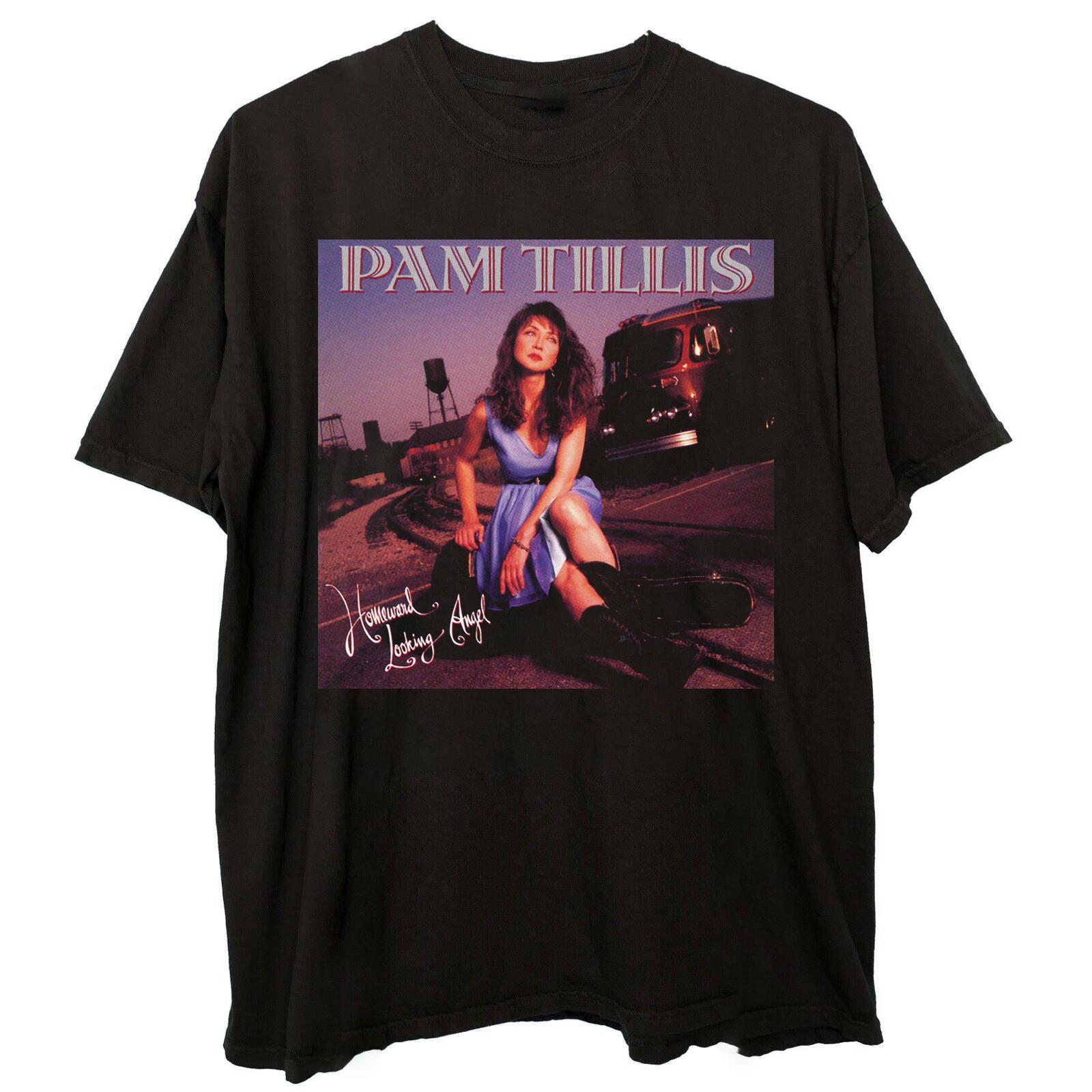

Pam Tillis Homeward Looking Angel Adult Cotton Shirt Short Tee SB319 XL