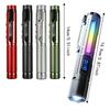 Magnetic Base LED Inspection Light Portable Waterproof UV Flashlight USB Charging Clip-on Mini Flashlight Outdoor Enthusiasts