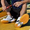 Men's table tennis shoes rotating buckle net shoes women's outdoor indoor youth badminton training sports shoes trendy shoes