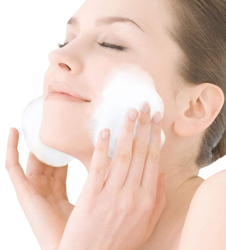 Kokubo Industries Facial Cleansing Net Whipper Easily Create Creamy Foam Cleansing Foaming Hanging with Solid Soap and Facial Cleansing 4 Pieces -