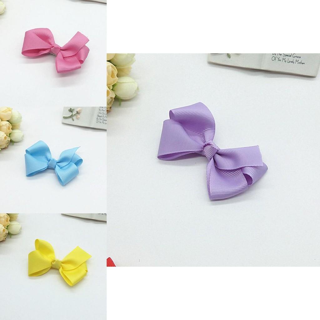 Dětské sponky do vlasů s modrou stuhou a motýlí mašlí pro dívky, dárkové balení