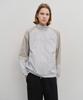 Marith + Franois Girbaud Color-Block Highneck Windbreaker Light Gray