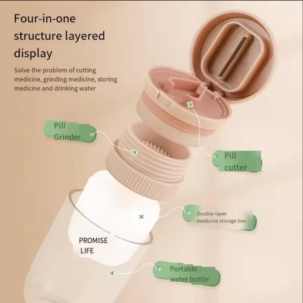 Portable Medicine Pill Cutter Dustproof Pill Divider New Medicine Divider  For YULIKIKER