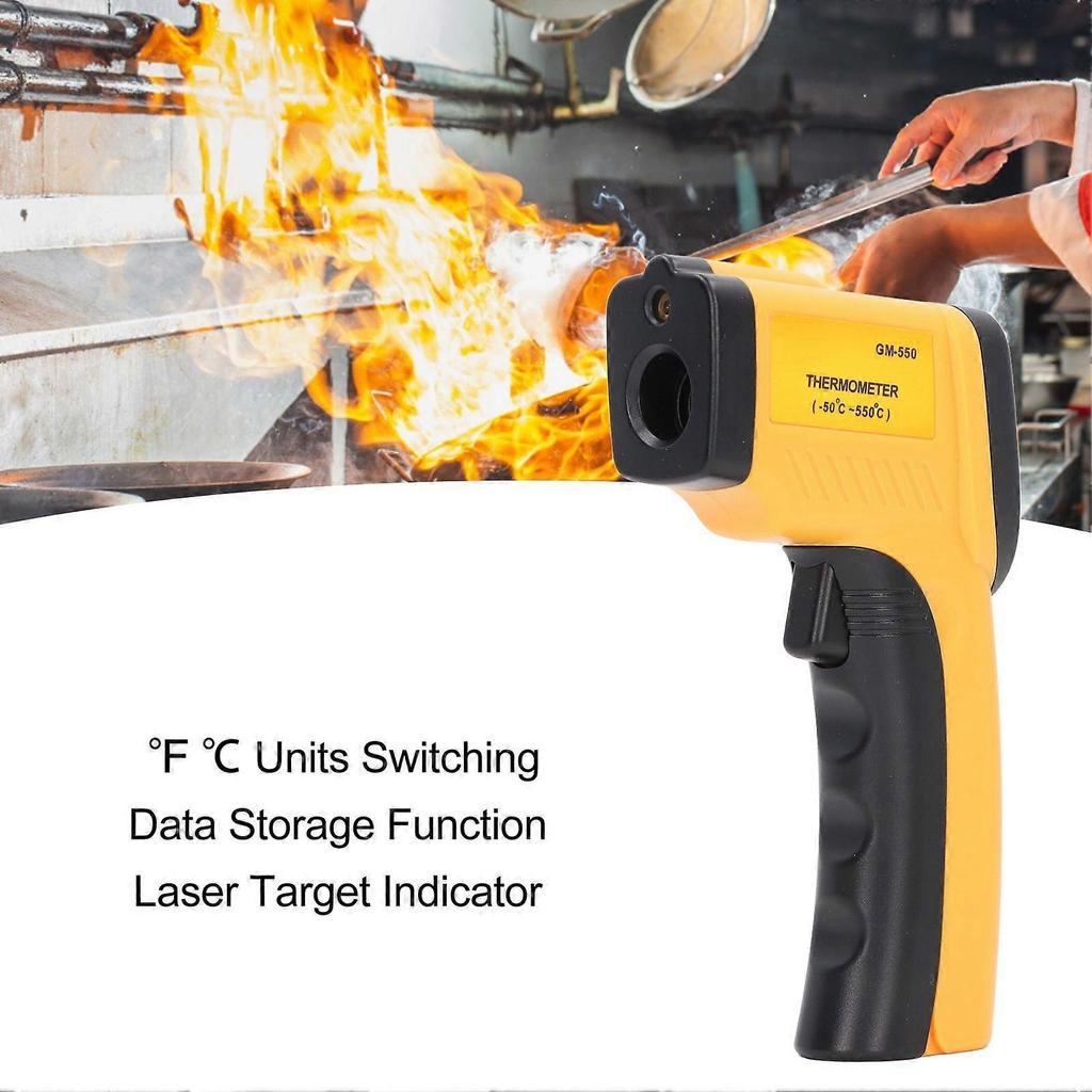 High Quality -50~550 Industrial Temperature Measuring Gun Non-contact