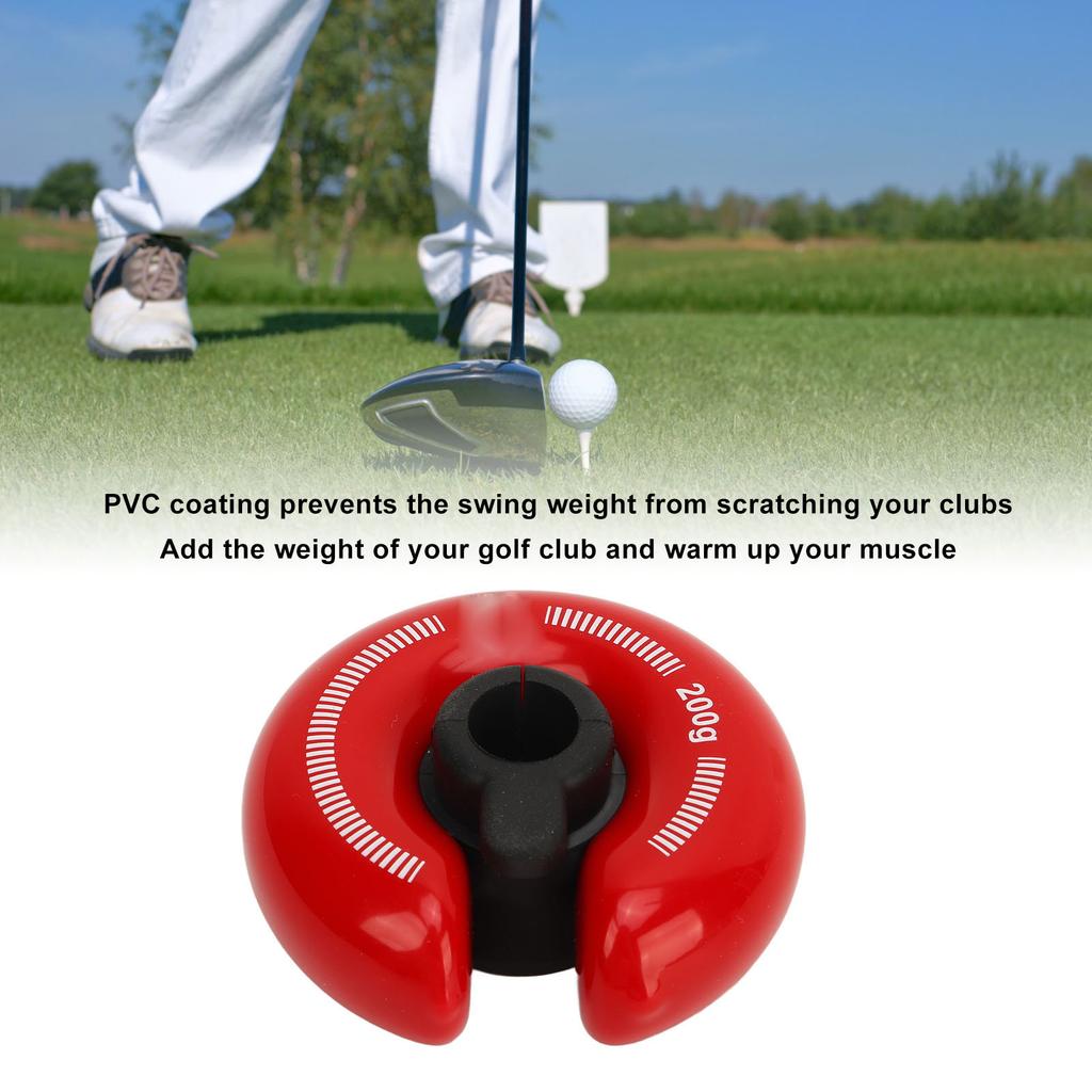 Golf Swing Weight Ring Golf Club Swing Trainer Rings for Golf Practice Training Warm Up